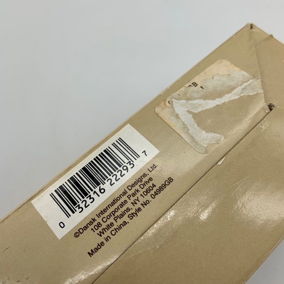 Dansk Fiori Flower Vases Small Clear Glass Vases Set of Three - Picture 8 of 10